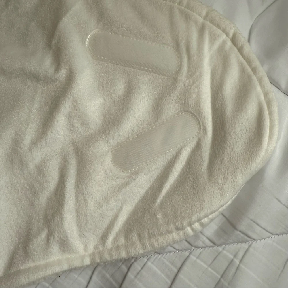 NWOT Chickpea Sherpa Infant Swaddle size 3-6 months - Picture 6 of 7